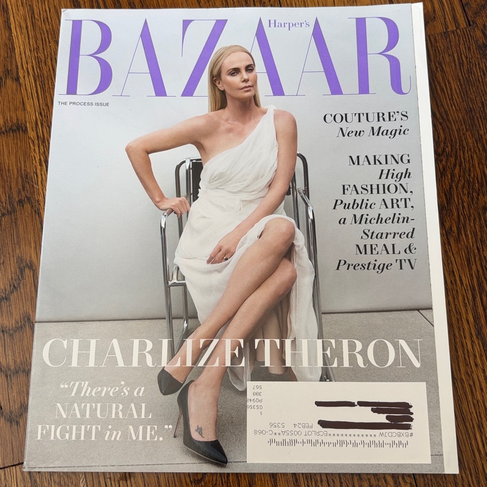 Harper’s Bazaar Magazine October 2022 - Charlize Theron - NEW! fashion magazines